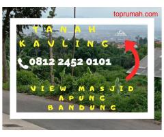 tanah kavling dekat borma cinunuk viw masjid apung bandung