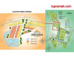 Rumah Cantik, Asri dan Nyaman di Cluster Prima Aryana MD718