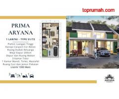 Rumah Cantik, Asri dan Nyaman di Cluster Prima Aryana MD718