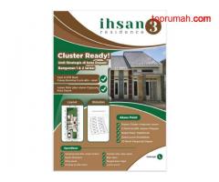 Rumah Cluster Baru di IHSAN RESIDENCE 3 Cipayung Depok