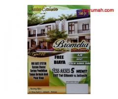 Rumah Cluster 2Lantai Bromelia Residence di Jatiasih Jatiwarna Pondok Gede bekasi