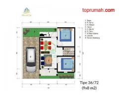 Dijual Rumah Berdesain Ala Timur Tengah di Kawasan Bernuansa Islami di Kota Serang