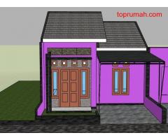 Rumah di jual cash / kpr type 45*60