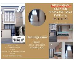 DISEWAKAN CLUSTER SEMAYANG (ASYA) JGC SEMI FURNISH MURAH DEKAT AEON MALL JGC& IKEA JGC, KELAPA G