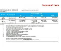 Rumah Termurah hanya 1,9 Jutaan/bulan Flat Dijual Cibarusah - Cikarang, Bekasi Strategis