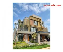 Rumah 3 lantai tipe 12 cluster Enchante Residence BSD city cluster termewah di serpong