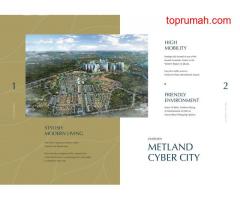 Rumah Modern Lokasi Terbaik, The Northbend Metland Cyber City