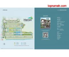 Rumah Termewah keren Lokasi Terbaik, Cluster Heron Summarecon Serpong