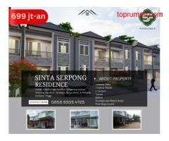 rumah baru 2 lantai Sinta Serpong Residence idaman orang kaya