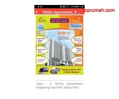 Apartment siap huni di Timur Jakarta