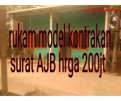 Jual rukam model kontrakan, LT 114mtr