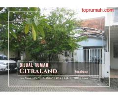 Rumah SHM di Citraland Taman Puspa Raya, Surabaya