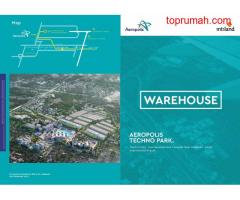 Gudang Murah Aeropolis Technopark Lokasi Strategis di Tangerang