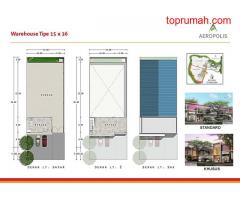 Gudang Murah Aeropolis Technopark Lokasi Strategis di Tangerang