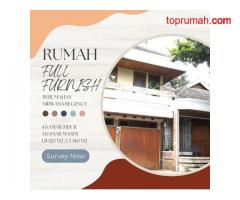 Rumah Bekas Bandung 120 m2 Full Furnish dekat Setra Duta