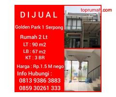 Rumah Siap Huni lok.Golden Park 1 Serpong