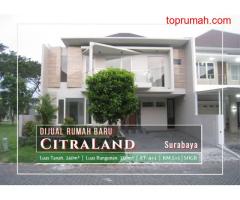 Rumah Baru Modern Minimalis di Citraland Surabaya