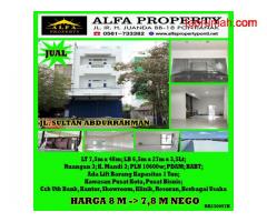 Dijual Ruko Jalan Sultan Abdurrahman Kota Pontianak