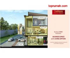 Ruko Soho BSD Latinos business District dekat stasiun