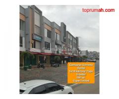 Ruko 3 lantai hadap jalan sudah ramai Sorrento West Grande gading serpong