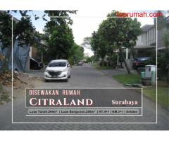 Rumah Menawan Siaphuni lokasi prestisius di Citraland Surabaya