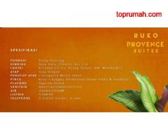 Ruko Provence suites BSD city siap usaha 3 lantai hadap jalan raya