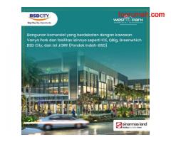 Ruko 3 lantai BSD Latinos Business district strategis dan ramai