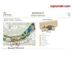 Marigold Tower 5 Apartemen Siap Huni Strategis di BSD City