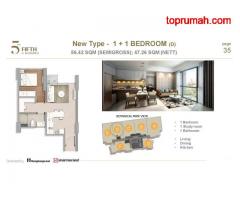 Marigold Tower 5 Apartemen Siap Huni Strategis di BSD City