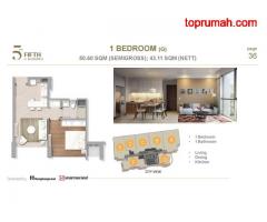 Marigold Tower 5 Apartemen Siap Huni Strategis di BSD City