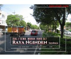 Murah Ruko 3 Lantai under 2M di Raya Nginden, Surabaya.