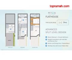 Flathouse T1 Minimalis di Myza BSD