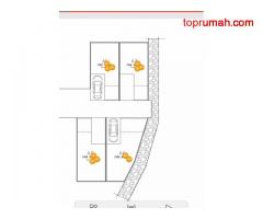 Dijual Rumah letak strategis ditengah2 antara jakarta dan depok  akses dekat dengan stasiun UI dan k