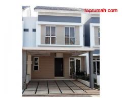 Rumah siap huni 2 lantai lebar 7x25 type 4KT Cluster Palm Spring JGC Jakarta Garden City Cakung