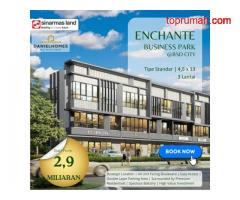 Ruko Enchante BSD Ruko 3 lantai di kawasan premium Harga perdana