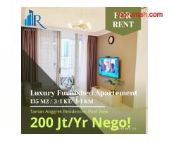 Apartemen Taman Anggrek Residences Condominium Full Furnished Siap Huni Lokasi Jakarta Barat