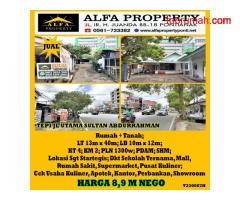 Dijual Tanah Sultan Abdurrahman Kota Pontianak