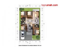 Dijual Rumah The Green Urbania Type 135 Kota Pontianak