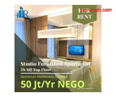 Apartemen Mediterania Full Furnished Lokasi Sangat Strategis Tanjung Duren Jakarta Barat