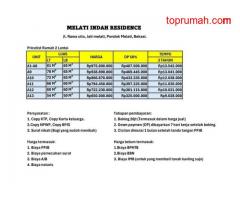 Dijual Rumah Baru 2 Lantai di Pondok Melati Kota Bekasi Dekat SMA Negeri 16 Bekasi, Gerbang Tol Jati