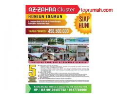 Dijual Rumah Baru di Azzahra Cluster Bojong Gede Bogor Dekat Stasiun Bojong Gede, RS Harapan Sehati