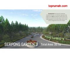 Rumah Murah Serpong Garden 3 di Cisauk