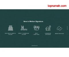 Welton Hiera Signature Rumah Premium di BSD City