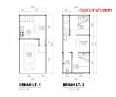 Dijual Rumah Baru 2 Lantai di Condet Balekambang Jakarta Timur Dekat RSUD Kramat Jati