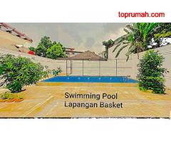 DIJUAL RUMAH MEWAH PRIVATE POOL, LAP BASKET, FITNES, BILLIARD DI JAGAKARSA