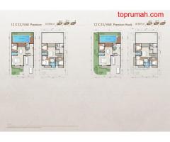 Mozart 2 Rumah Mewah Modern View Danau di Gading Serpong