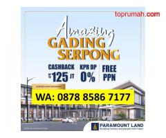 WA: 0878 8586 7177, Harga Terbaru 2024 Rumah New Alicante Gading Serpong Paramount Land