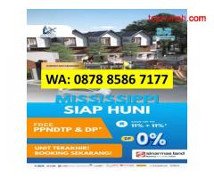 WA: 0878 8586 7177, Rumah DP 0 Persen Mississippi Kota Wisata Cibubur